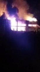 Vidéo amateur: incendie du Nouveau Théâtre Beaulieu