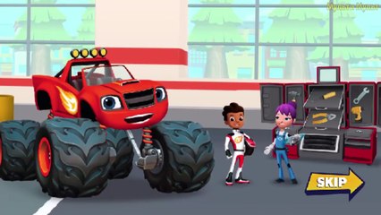 Blaze and the Monster Machines Tool Duel! Tracks   Nick Jr. - Children Games   Video for kids