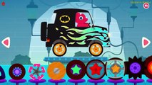 Car Driving for Kids Truck Driver   Monster Truck Batman, Dinosaur Cartoons Videos for Children