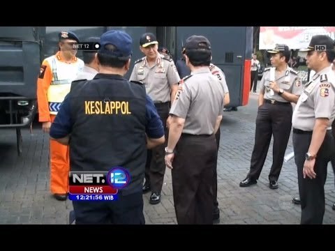 NET12 - Personel Korps Brimob Mabes Polri Diberangkatkan ke Kediri