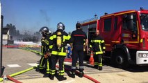 135 pompiers ont lutté contre un incendie à Sorgues