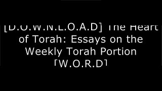 [Owtia.BOOK] The Heart of Torah: Essays on the Weekly Torah Portion by Rabbi Shai HeldYehudah MirskyShai Held [P.D.F]