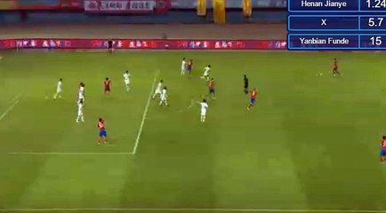 Jinbao Zhong GOAL HD - Henan Jianye 1-0	Yanbian 17.06.2017