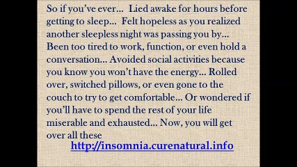 Cure Insomnia First Trimester Pregnancy