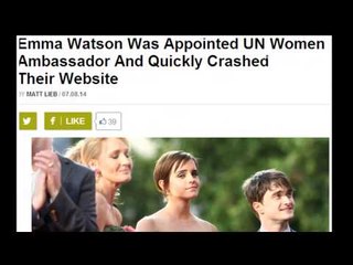 Emma Watson jadi Duta PBB