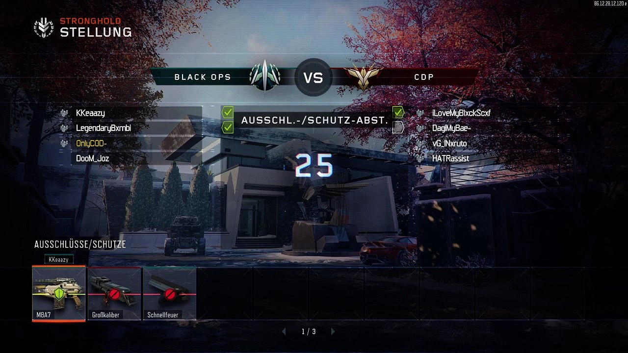 Stress mit Legacy und RuiN