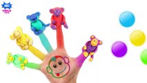 Learn Colors for Children Smash Frog Finger Famil