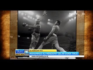 IMS - Today's History kemenangan pertama tinju kelas berat diraih Muhammad Ali