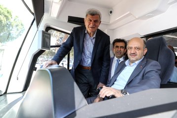 Kocaeli'nin Yerli Üretim Tramvayı Hizmete Girdi