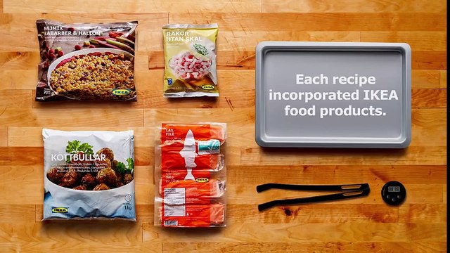 Ikéa vous propose de cuisiner facilement, avec une feuille de papier cuisson super ingénieuse