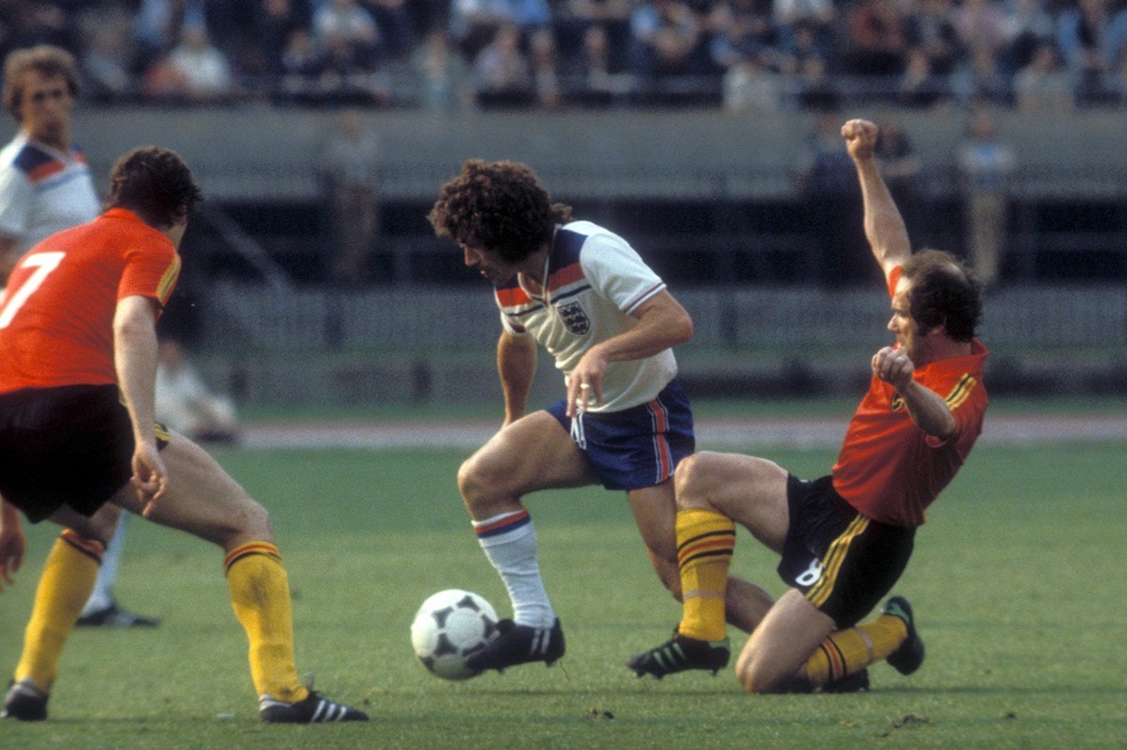 Wilfried Van Moer vs England 1980 Euros (All touches & actions)