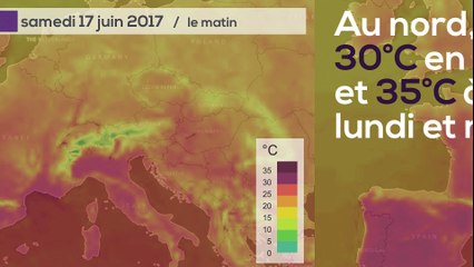 Une vague de chaleur s'abat sur la France : prévisions de la semaine