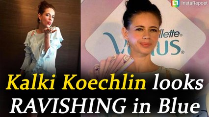 Kalki Koechlin RAVISHING Blue Avtar in Gillette Venus event | Boldsky