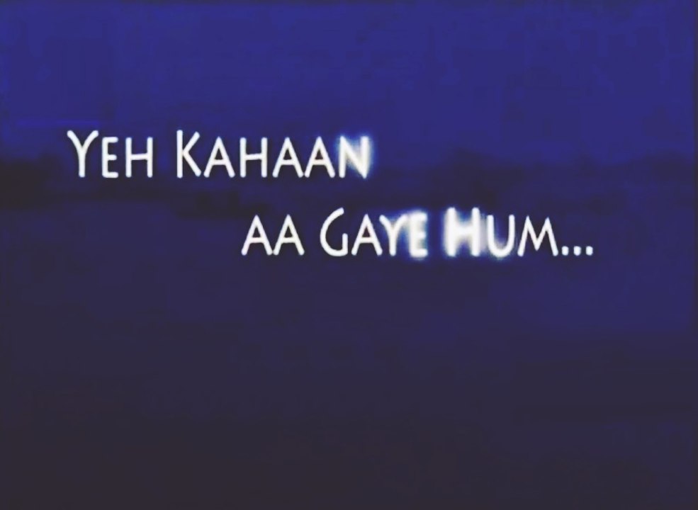 HD Yeh Kahaan Aa Gaye Hum TV Serial Title Song Doordarshan DD National
