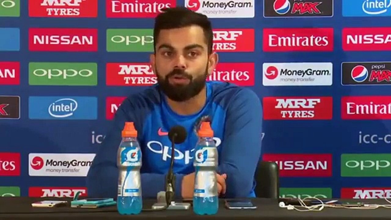 Virat Kohli Press Conference before India vs Pakistan Final Champions Trophy