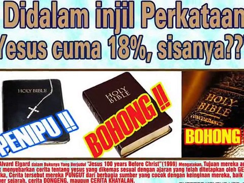 Kisah YUSUF ESTES (Mantan Pendeta) ISLAMKAN 135 KRISTEN AS ׃ “Dlm Injil Yesus Hy Utusan Tuhan !“