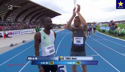 Amel Tuka - 3.mjesto 1:47.06s - 800m Šamorin (17.6.2017)