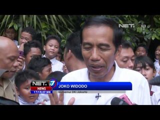 NET17 Jokowi Kunjungi Sekolah Penerima Kartu Jakarta Pintar