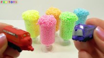 Enfants les couleurs visage pour content Apprendre jouets Playfoam smiley surprise kinder surprise ☺
