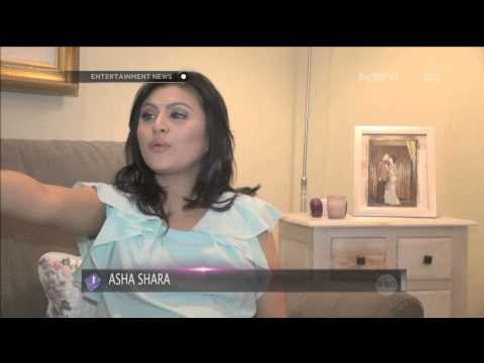 Suami Asha Shara membantu mengurus anak