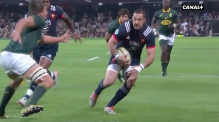 Superbe essai de Scott Spedding contre les Springboks