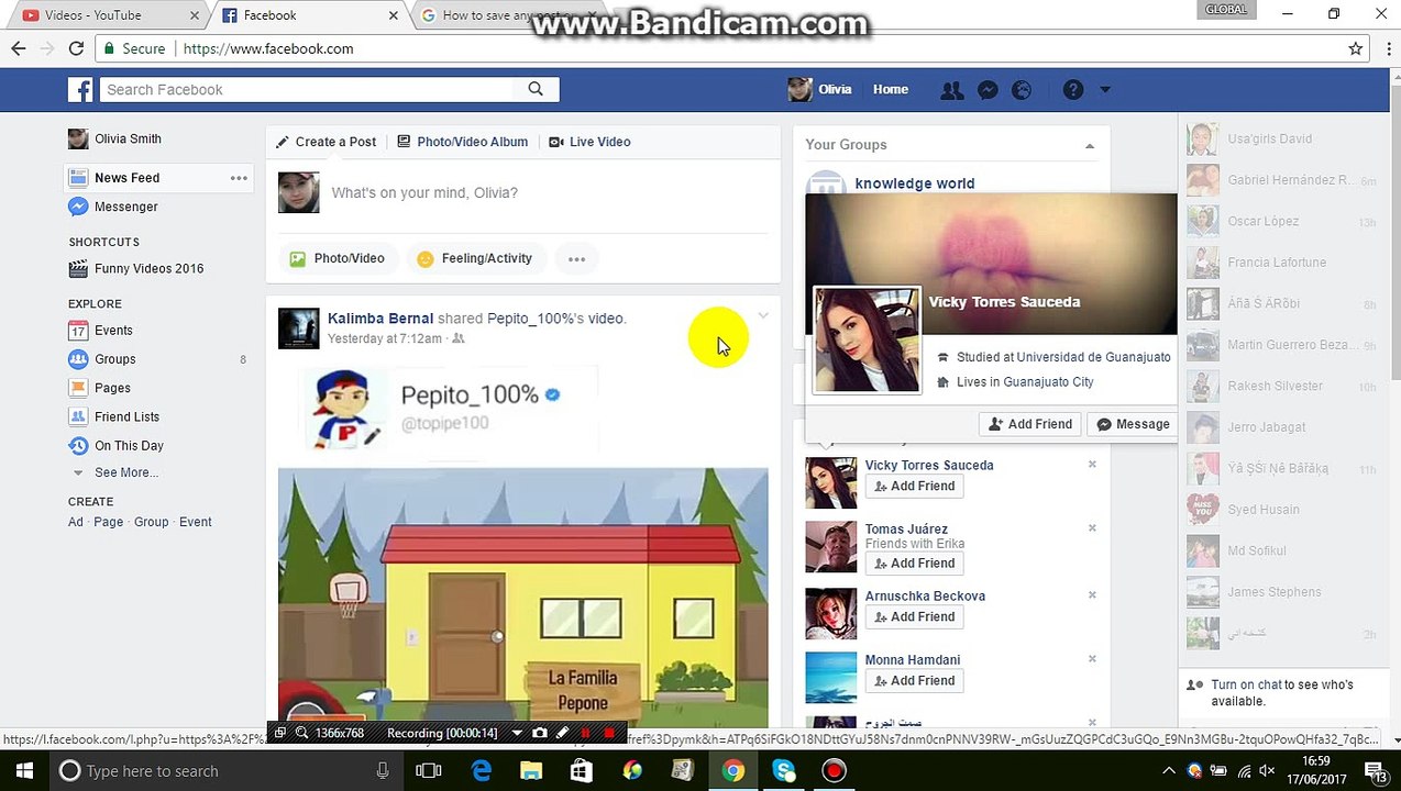 How do I save something to view it later on facebook account