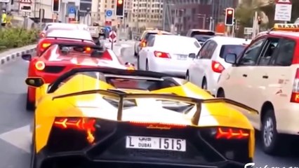 super cars millions dollars , crashes