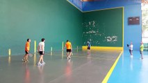 Frontenis open de Torrejón 1ª fase grupo A partido 6 ultimos tantos emocionantes set 2