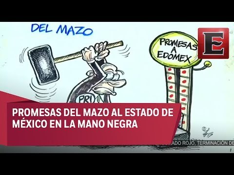 Promesas al Estado de México en la Mano Negra del Cartún Pérez