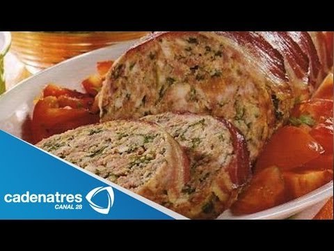 Receta de Pastel de Carne / Cómo hacer pastel de carne