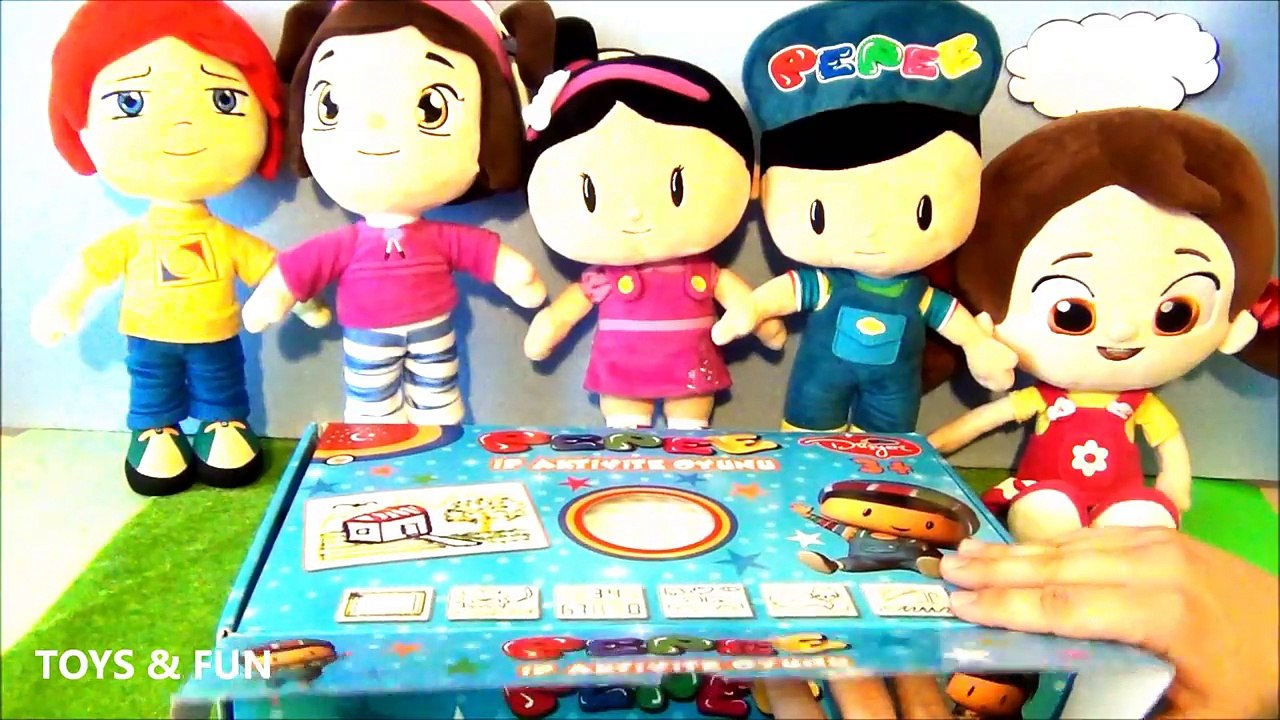 PEPEE İP AKTİVİTE - Pepee, Niloya, RGG Ayas ve Leli ile birlikte ip Aktivite oyununda PEPE yazdık