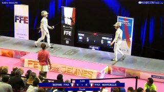FDJ - Finale Sabre Hommes François Maruelle vs Gabin Berne