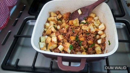 مطبخ ام وليد معكرونة بصوص البادنجال الرائعة