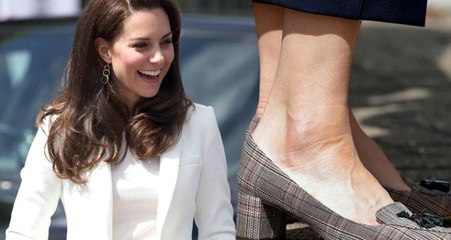 Kate Middleton'un Ayakkabıları "Hamilelik" İddialarını Gündeme Getirdi