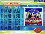 Megadrive Arcade Nano 01 Sonic 1 et 2