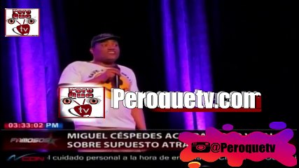 Miguel Céspedes aclara vídeo viral de supuesto atraco