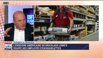 Rodolphe se démarque: L'enseigne américaine de bricolage Lowe's équipe ses employés d'exosquelettes - 17/06