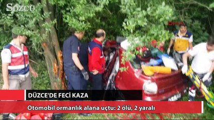Düzce'de feci kaza