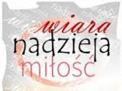 Wiara nadzieja i miłość to 3 kody.klucze do podświadomości służące do zniewolenia człowieka