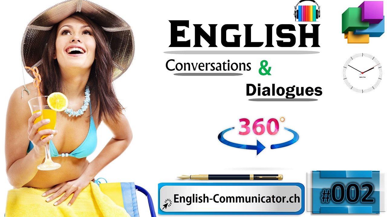 #02 Spoken English-Conversation-Dialogue-Accent-Pronunciation Training English Sprachkurse