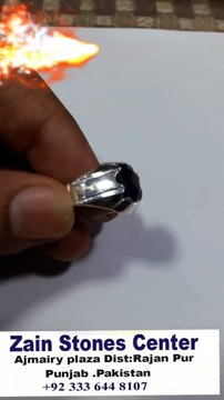 Sapphire Ring Zain Stones Center 0333 6448107