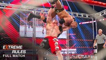 FULL MATCH â€” Triple H vs. Brock Lesnar - Steel Cage Match- Extreme Rules 2013(WWE Network Exclusive)
