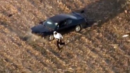 Police chase Stolen Car