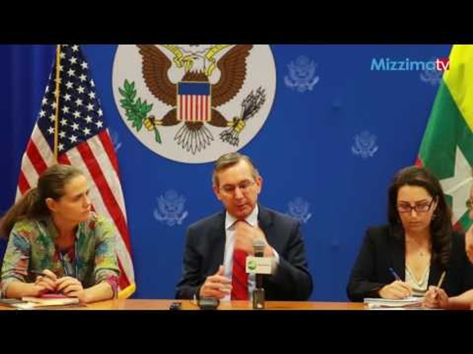 Media roundtable of US Ambassador to Myanmar
