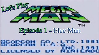 Let's Play Mega Man: Dr. Wily's Revenge - Episode 1 - Elec Man