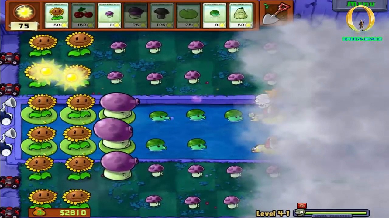 Plants vs Zombies 2 Modern Day 7 _ Cloudy clouds on the path (Plantas Contra Zombies 2 ),Animated cartoons tv series 2017