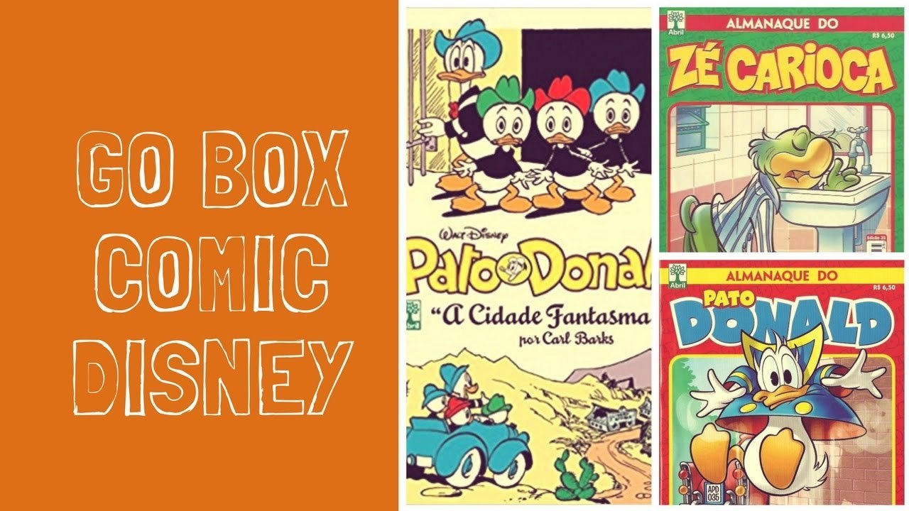 GO BOX Comics Disney - Fevereiro