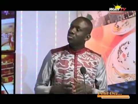 PAPE DIOUF invité à PETIT DEJ dans la rubrique People