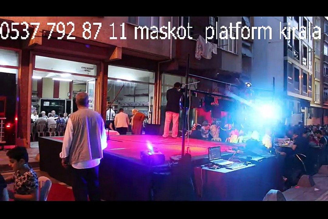 doruk beyden sunum masal doruk platform kiralama doruk bey sahnede podyum sahne ses kiralama DORUK Bey sahne