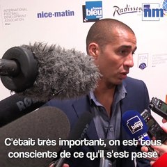 Les réactions des Bleus après le match hommage des légendes